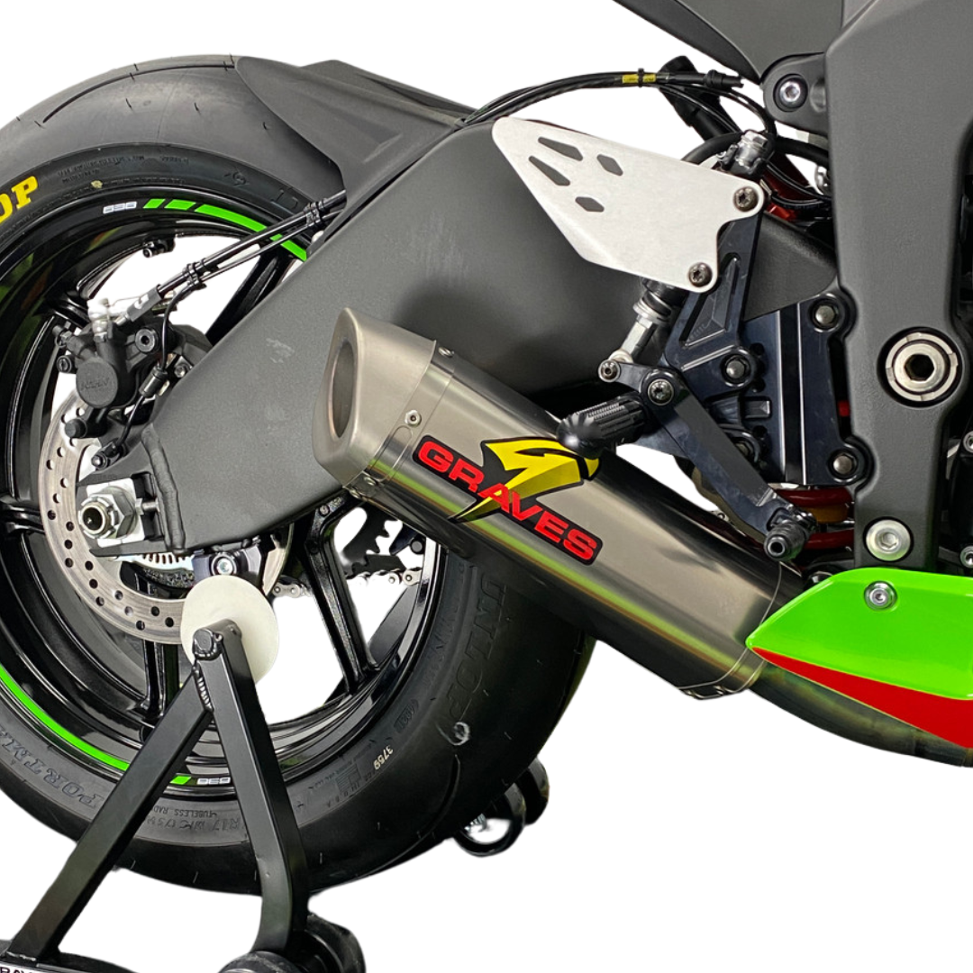 Graves Slip On Exhaust Underbelly - Kawasaki ZX6R (2019+)