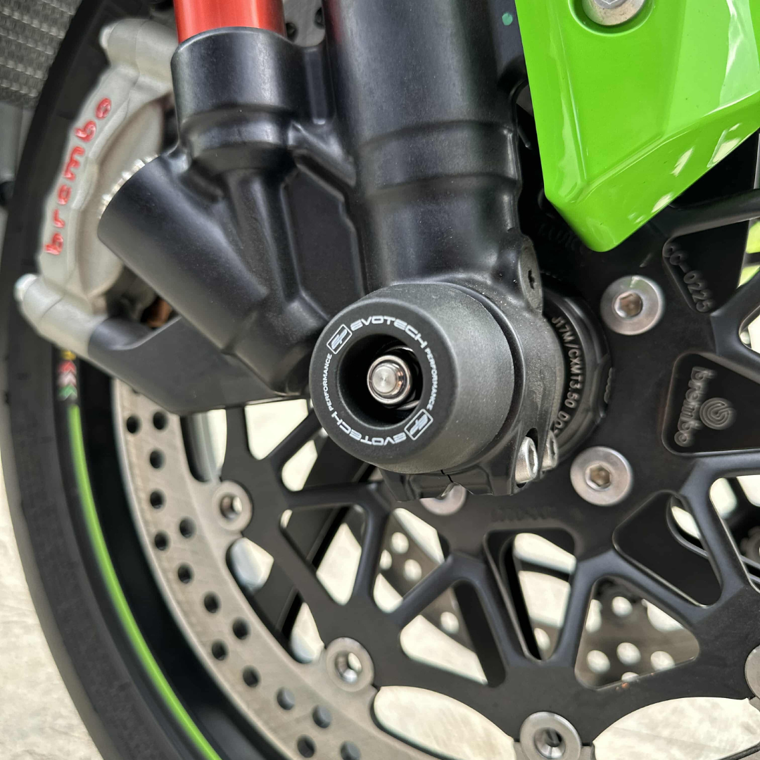 Evotech Performance Front Axle Sliders - Kawasaki ZX10R (2021+)