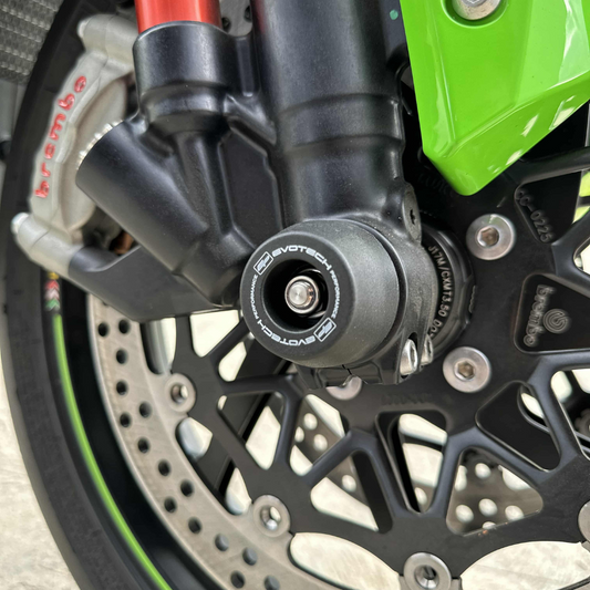 Evotech Front and Rear Axle Sliders - Kawasaki ZX10R