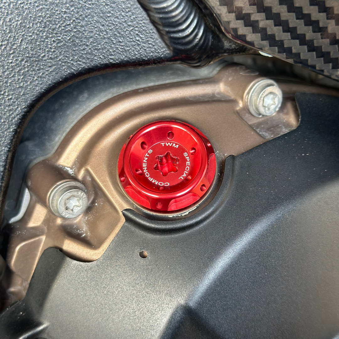 TWM Oil Fill Cap M20x2.5 - Ducati Panigale V4 (2018+)