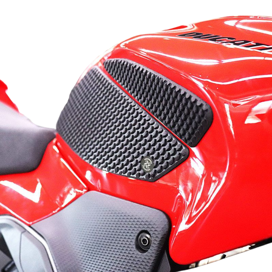 TechSpec Snake Skin Tank Grips - Ducati Panigale V4 (2025+)