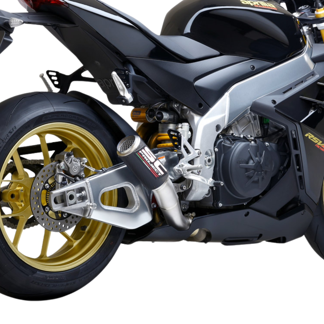SC Project CRT Carbon Slip on Aprilia RSV4 / Tuono V4