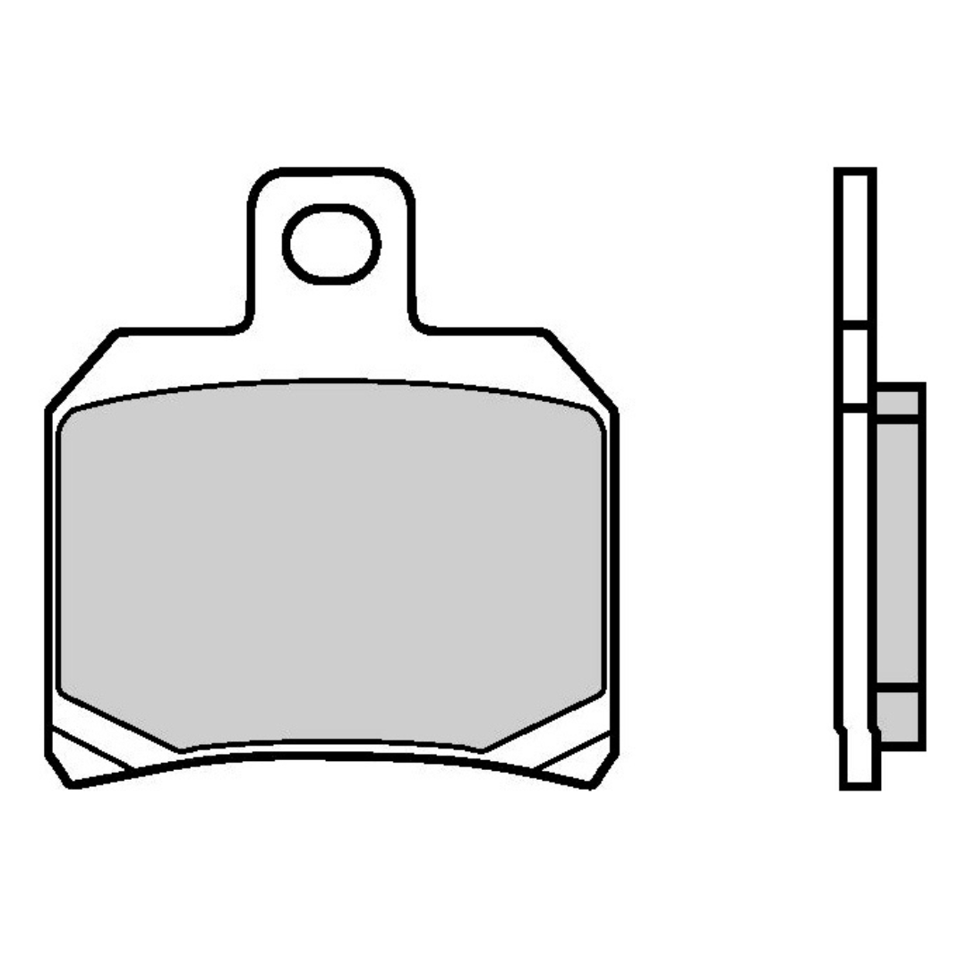 Brembo Brake Pads Rear Sintered