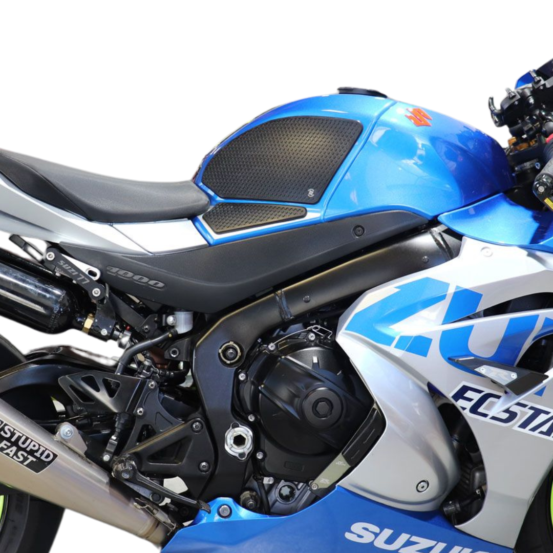 TechSpec Snake Skin Tank Grips Suzuki GSXR1000 17+