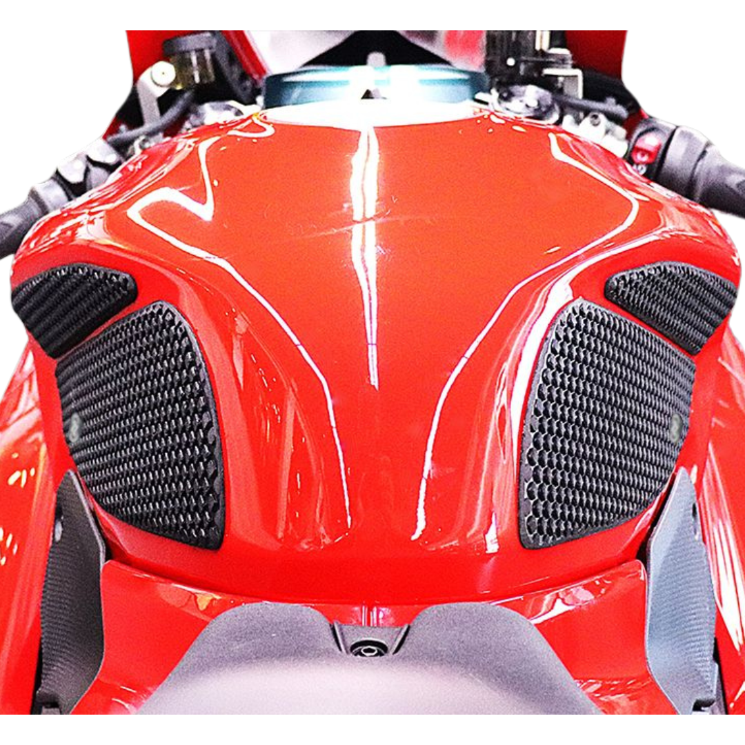 TechSpec Snake Skin Tank Grips - Ducati Panigale V4 (2025+)