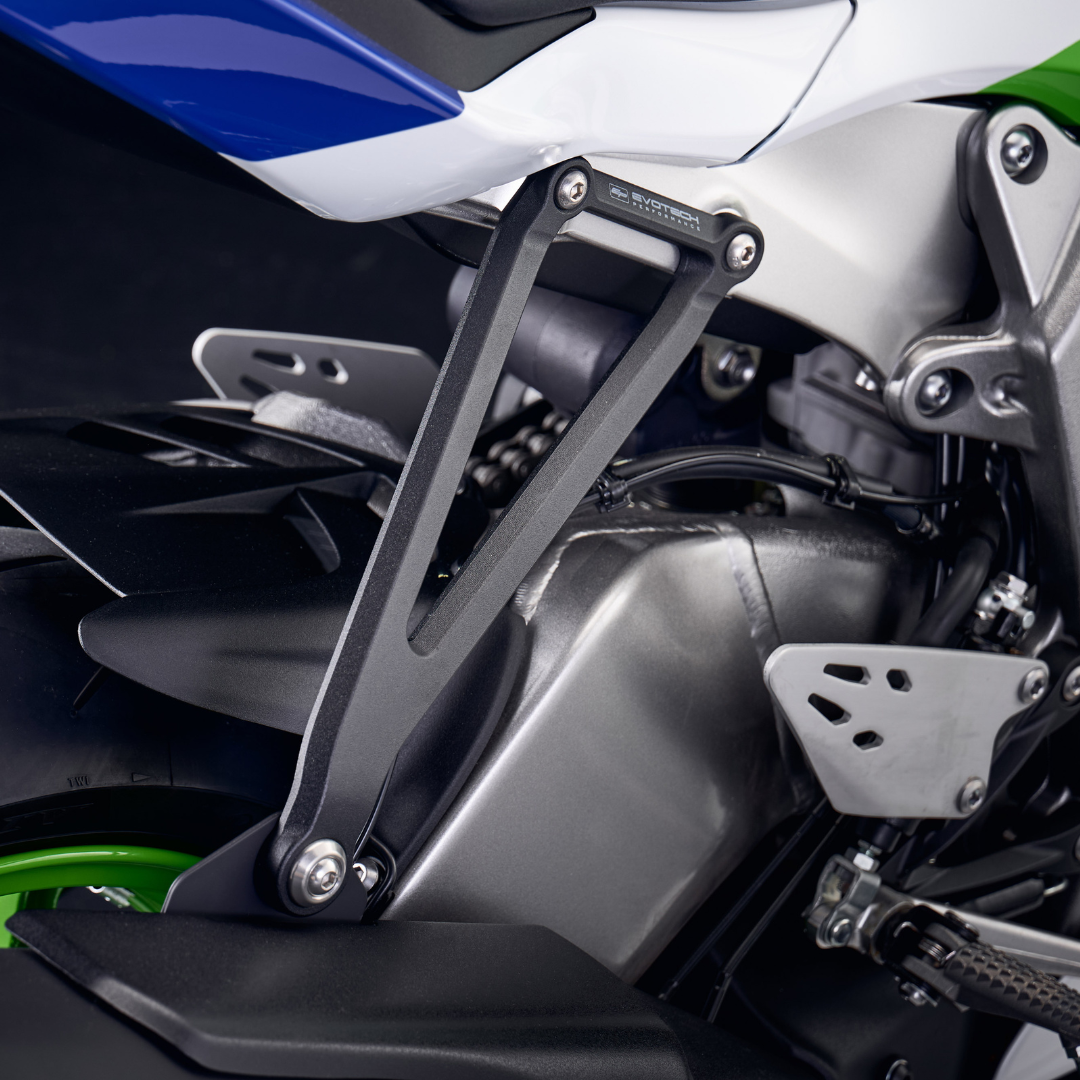 Evotech Performance Exhaust Hanger Kit - Kawasaki ZX6R (2019+)