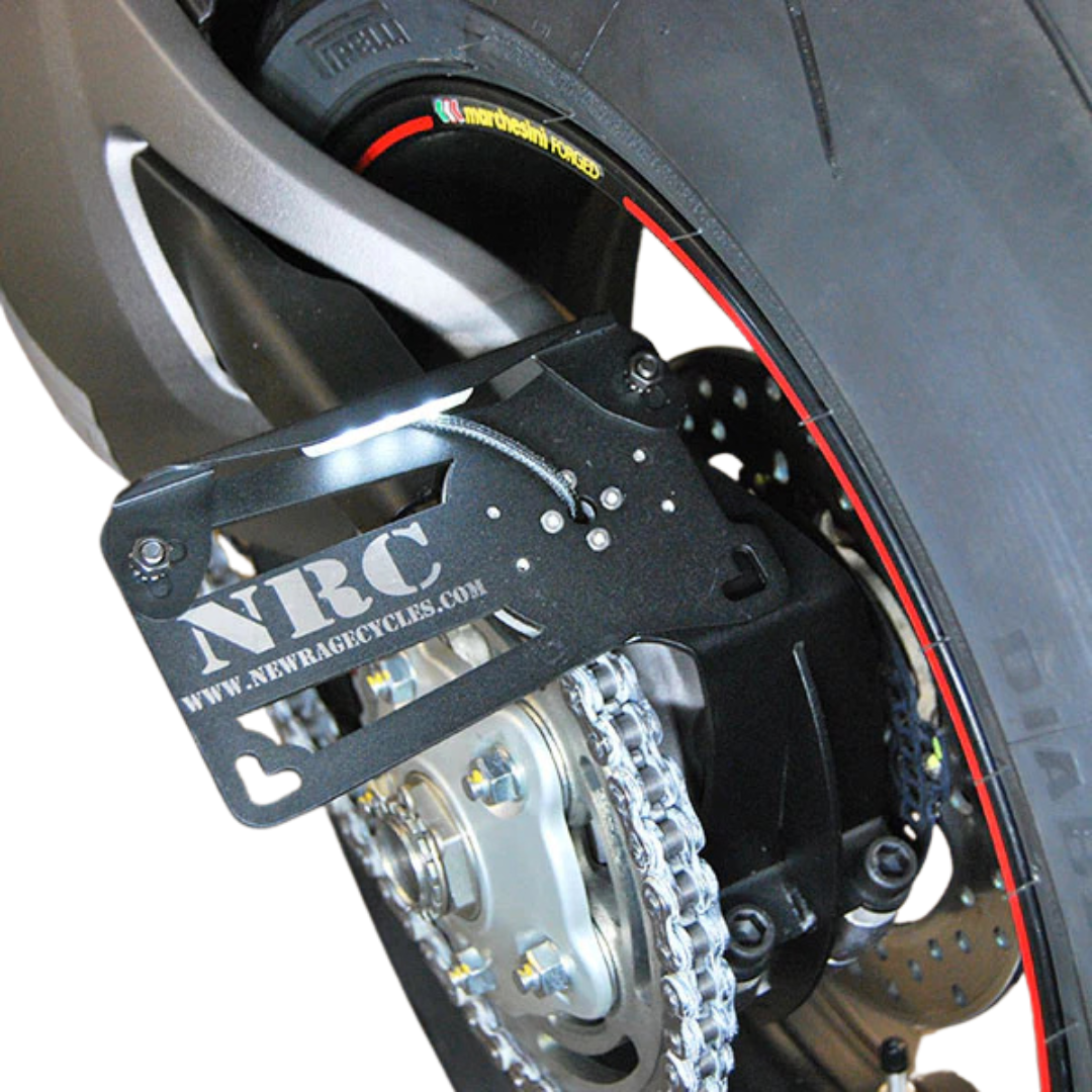 New Rage Cycle Side Plate Holder - Ducati Hypermotard 950 (2019+)