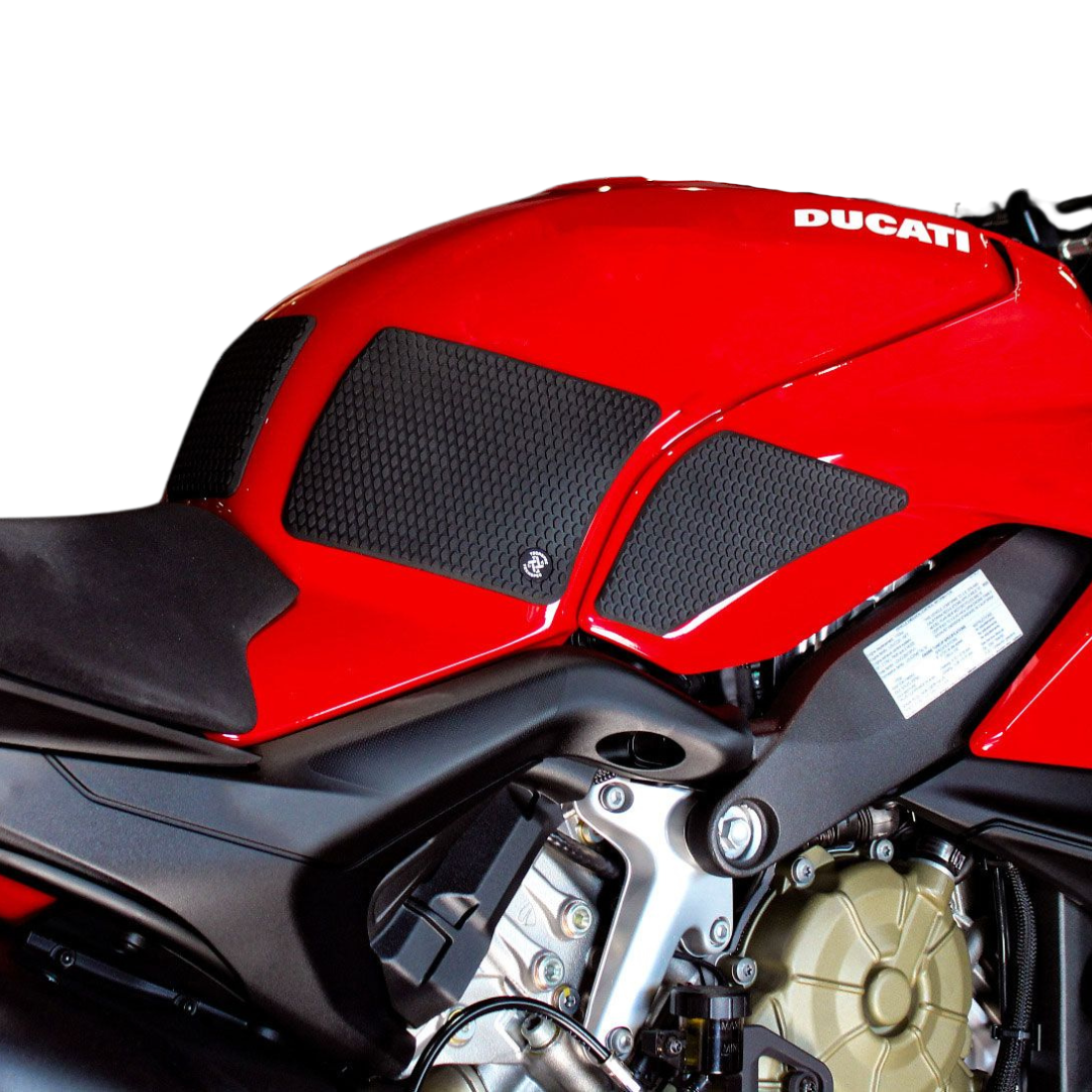 TechSpec Snake Skin Tank Grips Ducati Panigale V4 19-24 / Streetfighter V4 20-24