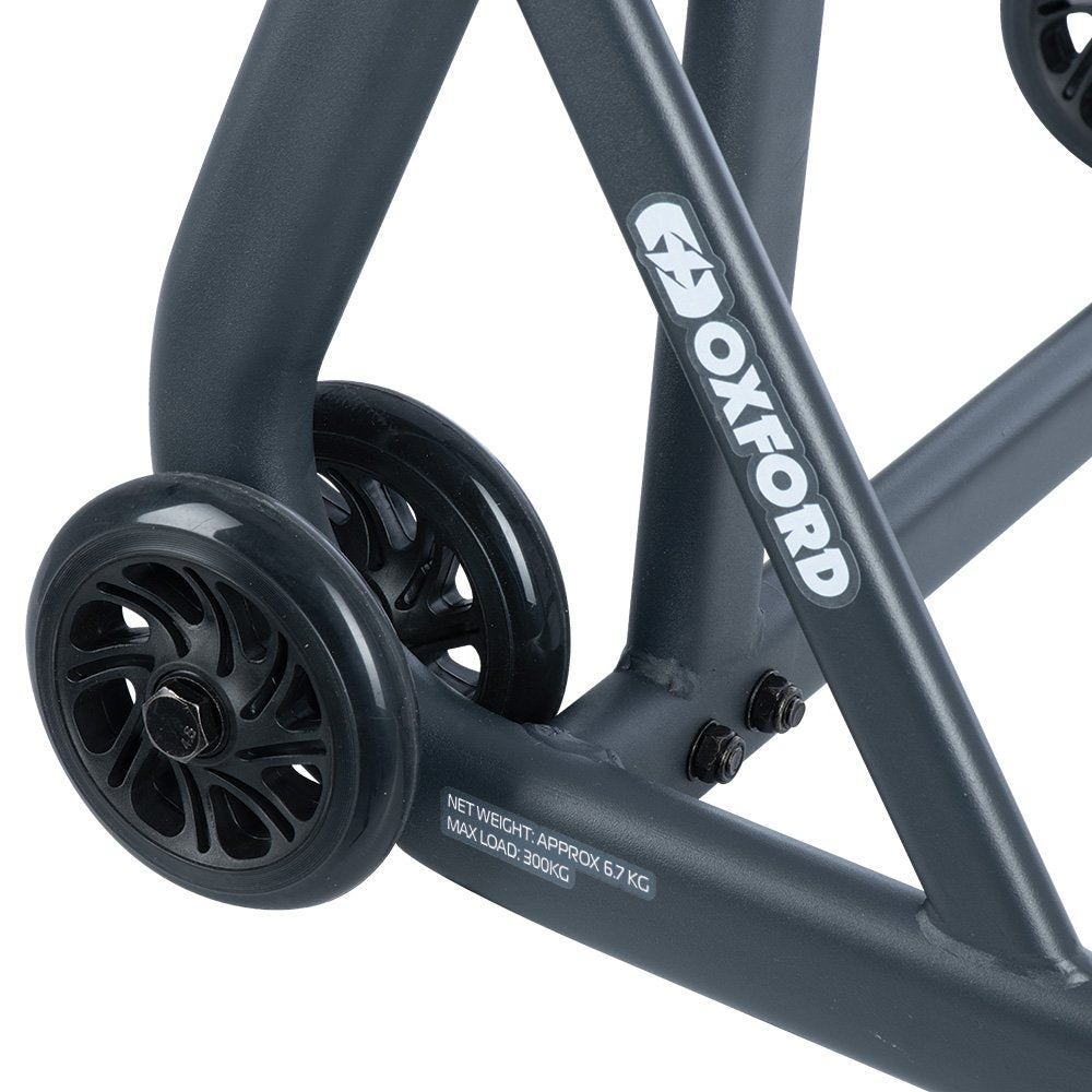 Oxford Zero-G Single Sided Paddock Stand (Rear)