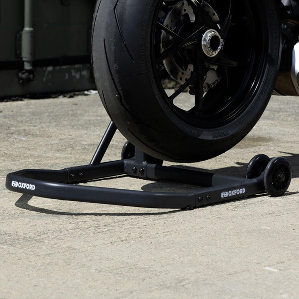 Oxford Zero-G Single Sided Paddock Stand (Rear)