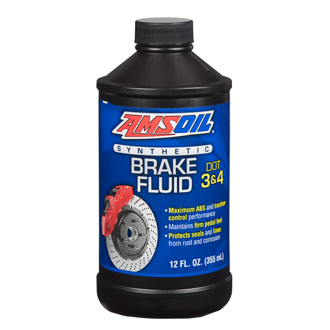 Amsoil Brake Fluid DOT 3 and 4 Synthetic 355ml