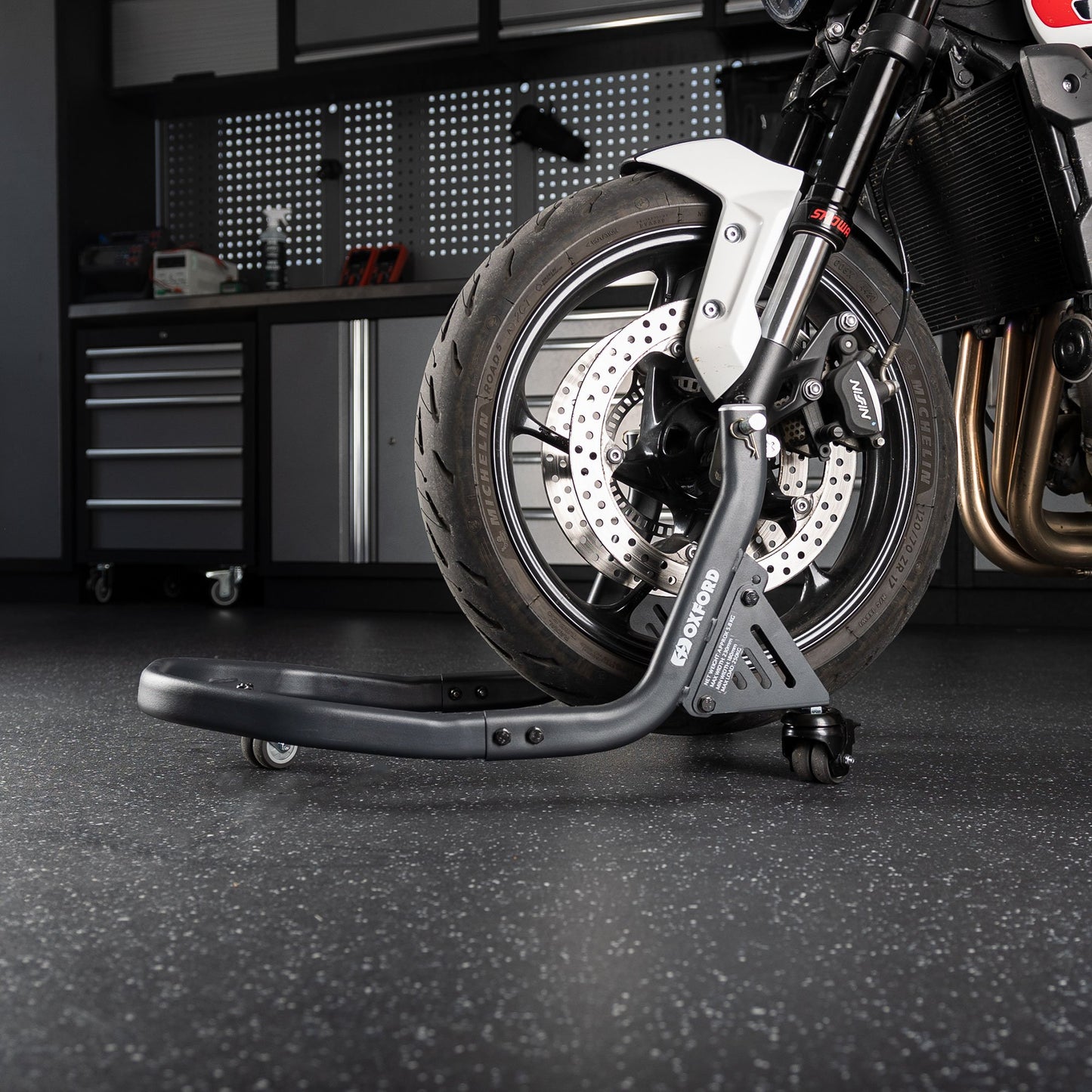Oxford Zero-G Dolly Paddock Stand (Front)