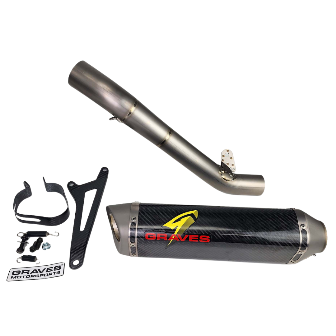 Graves Slip On Exhaust Side Exit - Kawasaki ZX6R (2019+)