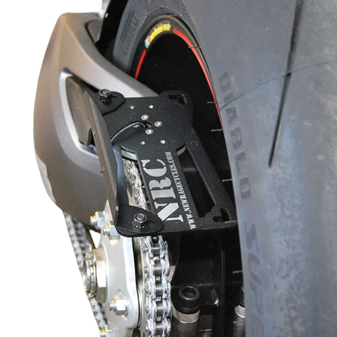 New Rage Cycle Side Plate Holder - Ducati Hypermotard 950 (2019+)