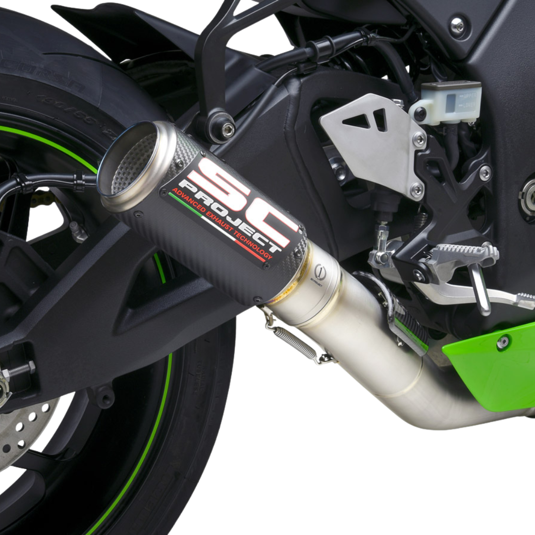 SC Project Titanium Slip-On with Cat Delete - Kawasaki ZX10R (2021+)