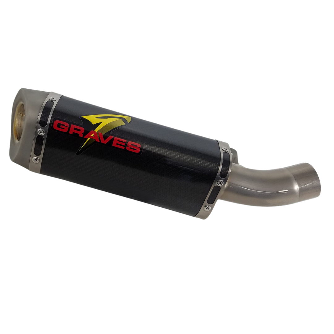 Graves Slip On Exhaust Underbelly - Kawasaki ZX6R (2019+)