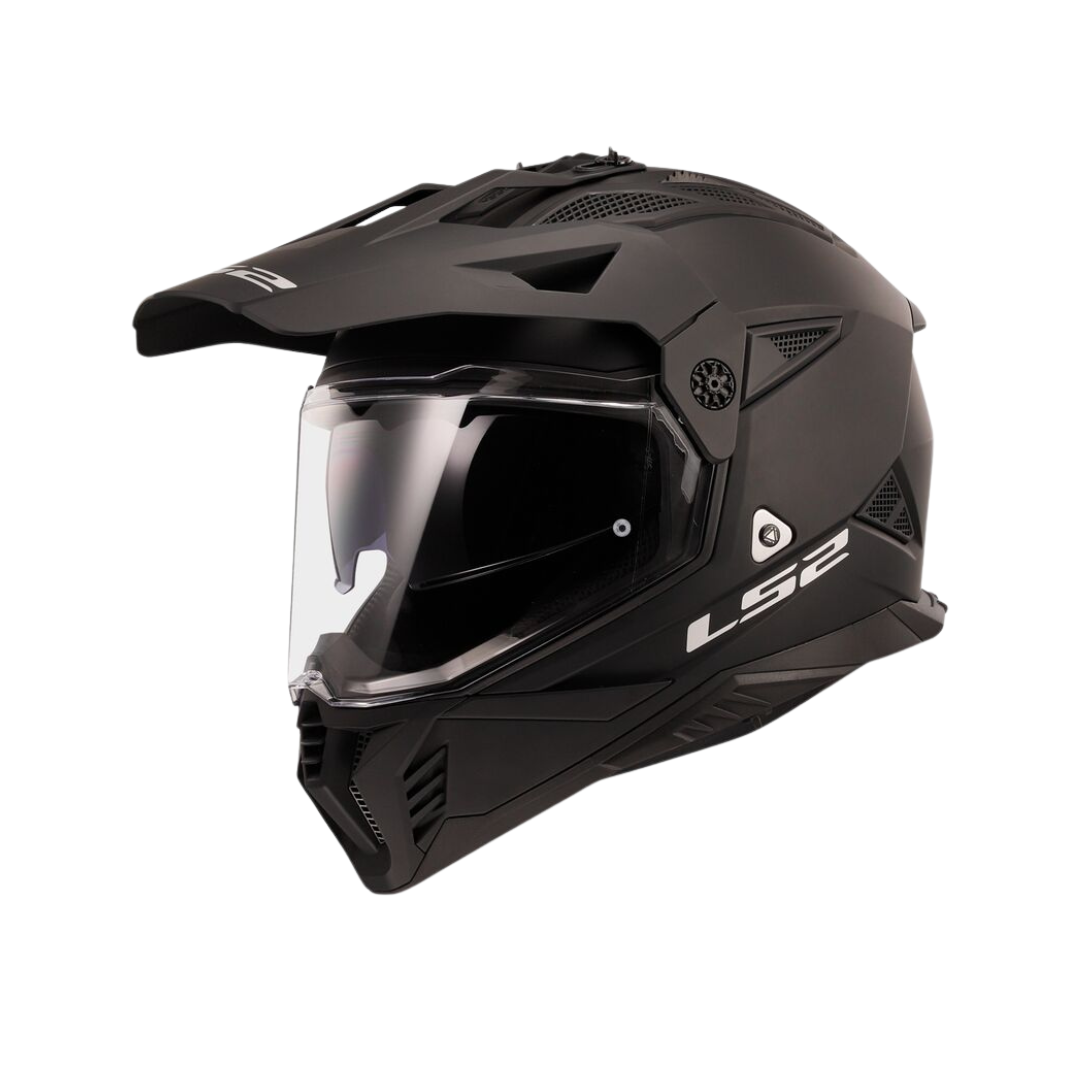 LS2 MX702 Pioneer II Mono Matte Black