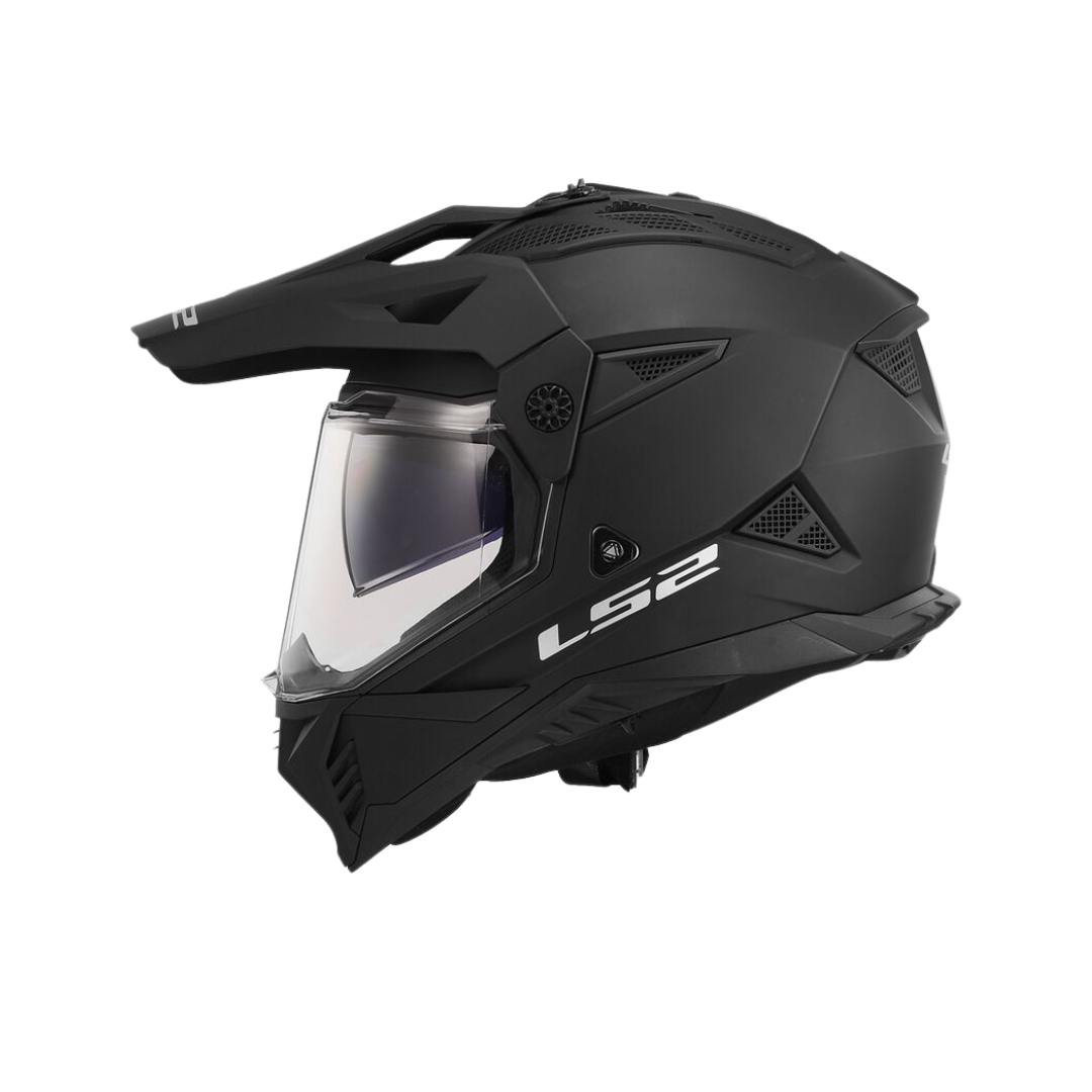 LS2 MX702 Pioneer II Mono Matte Black