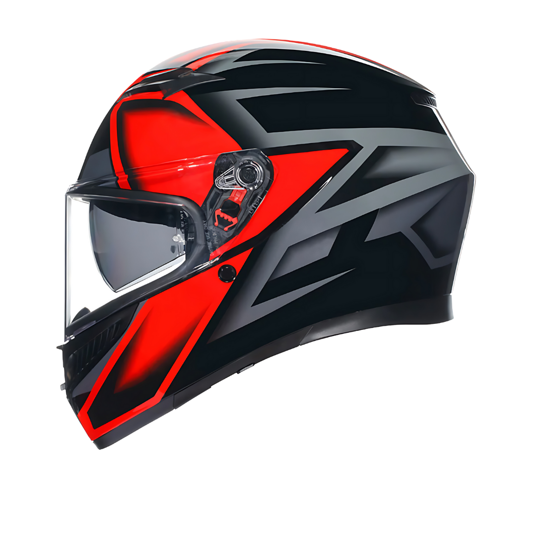 AGV K3SP Graphics Compound Black/Red
