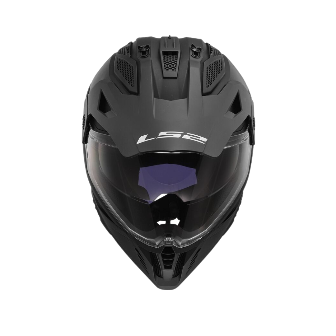 LS2 MX702 Pioneer II Mono Matte Black