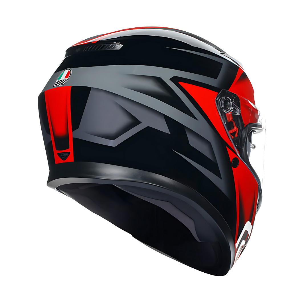 AGV K3SP Graphics Compound Black/Red