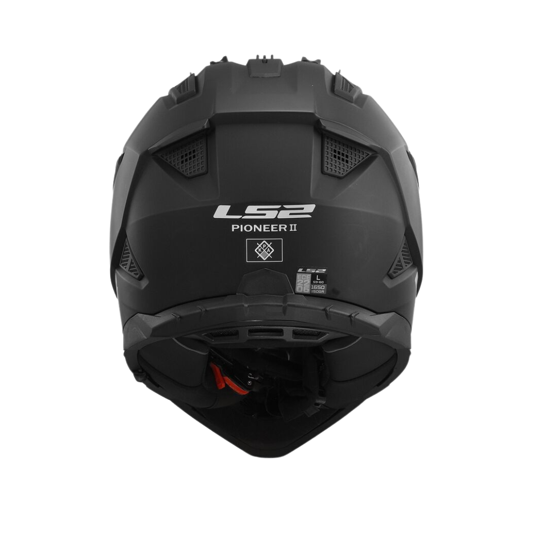 LS2 MX702 Pioneer II Mono Matte Black