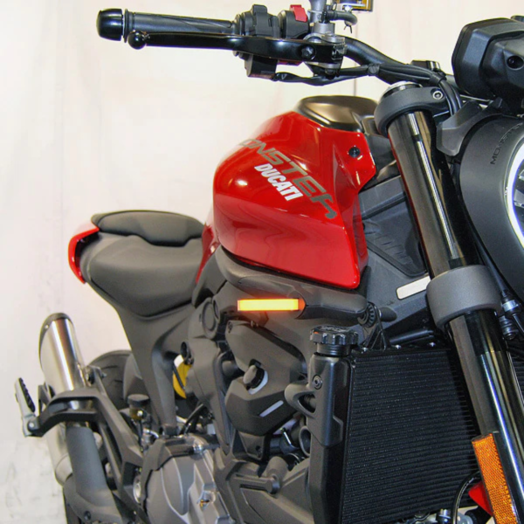 New Rage Cycles Front Signal Light - Ducati Monster 937 (2021+)