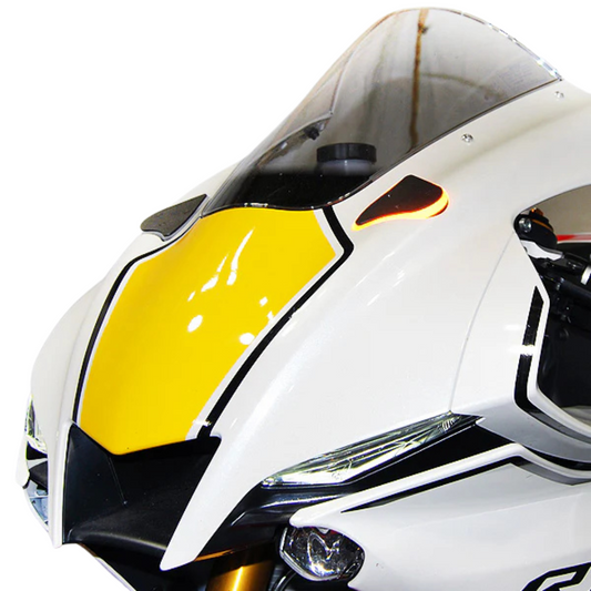 NRC Front Signal Light and Mirror Block Off - Yamaha R1 (V2)