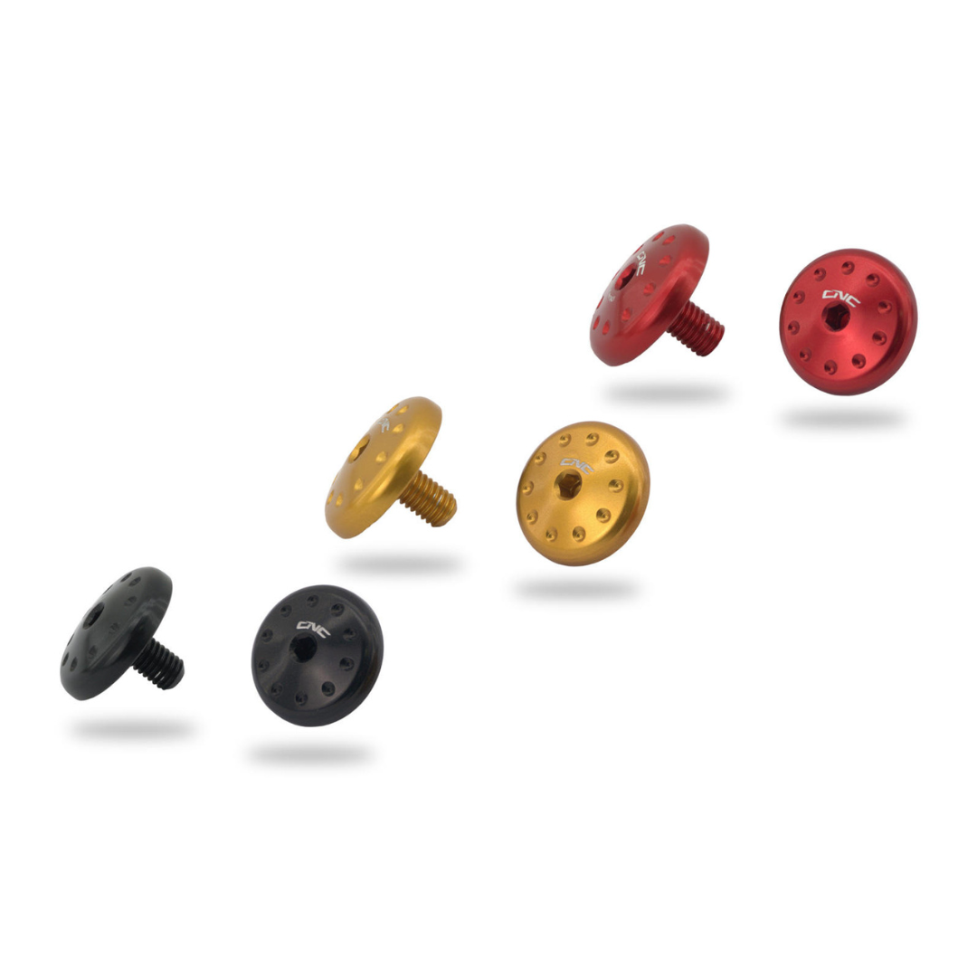 CNC Racing Air Deflector Bolt Kit | Red Ducati Multistrada V4