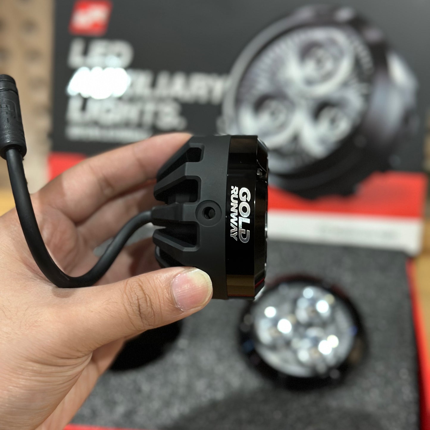 Goldrunway Auxiliary Light X3 76w RLC4 (2025)