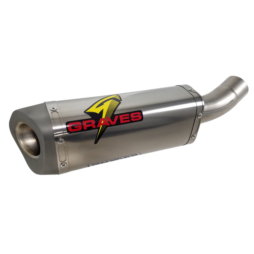 Graves Slip On Exhaust Underbelly - Kawasaki ZX6R (2019+)