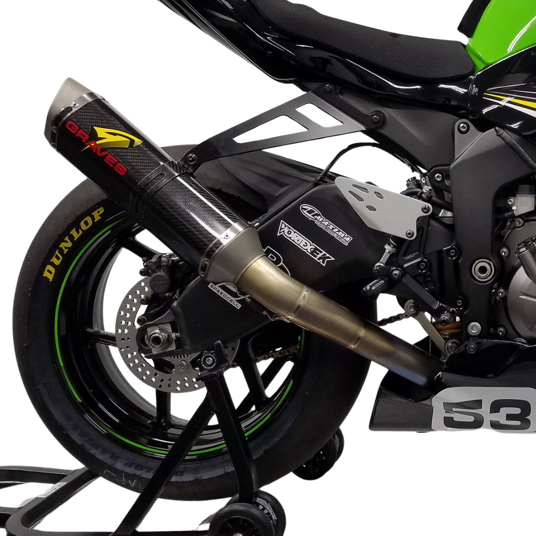 Graves Slip On Exhaust Side Exit - Kawasaki ZX6R (2019+)