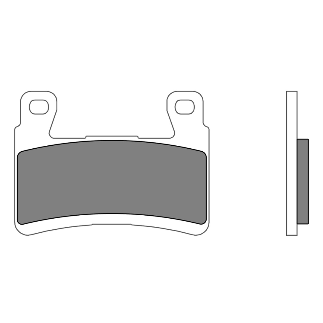 Brembo Brake Pads Front Sintered Street - Kawasaki ZX6R (2019+)