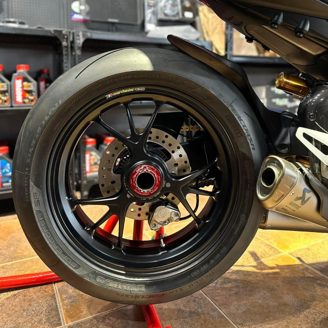 TWM Rear Wheel and Sprocket Nut Ducati