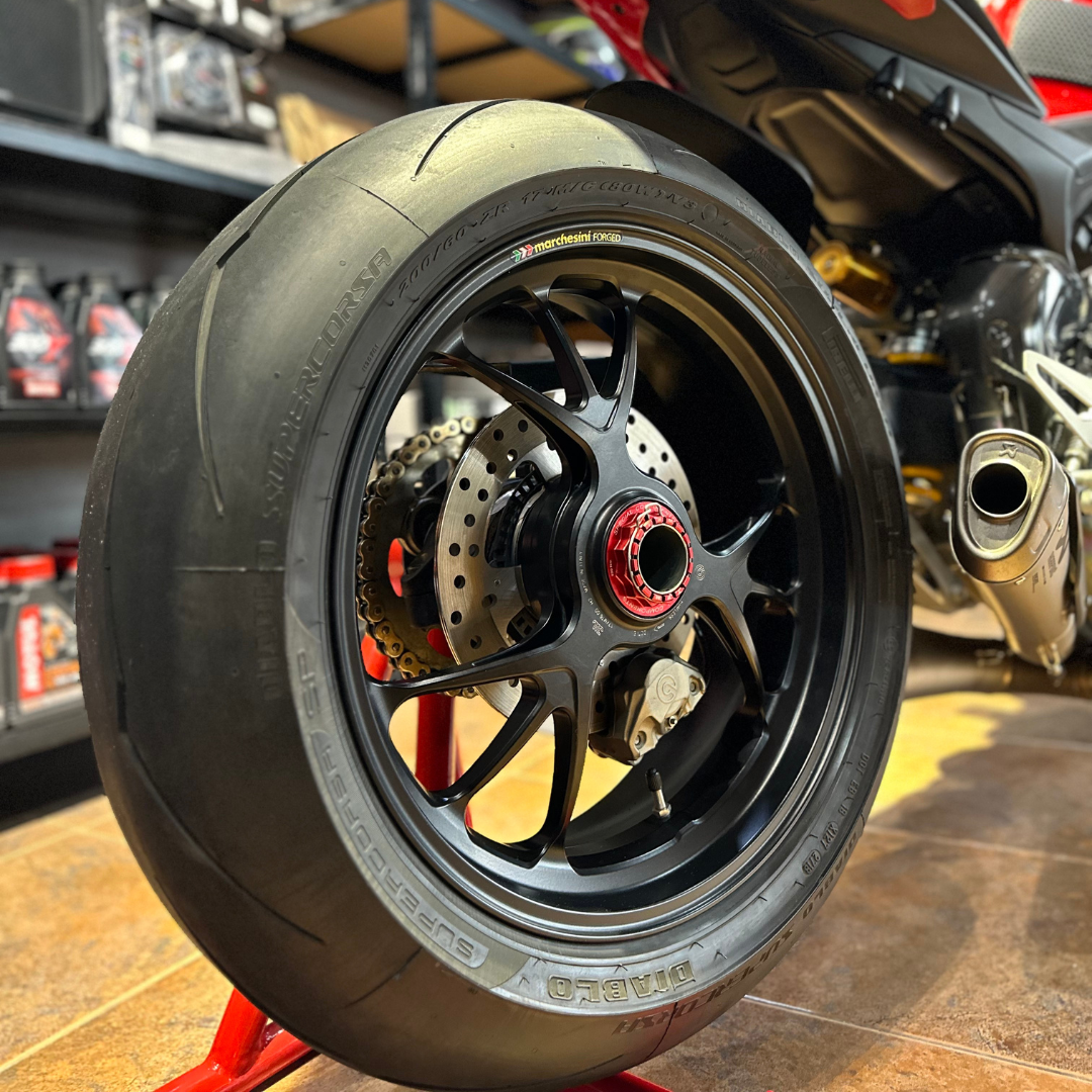 TWM Rear Wheel and Sprocket Nut Ducati
