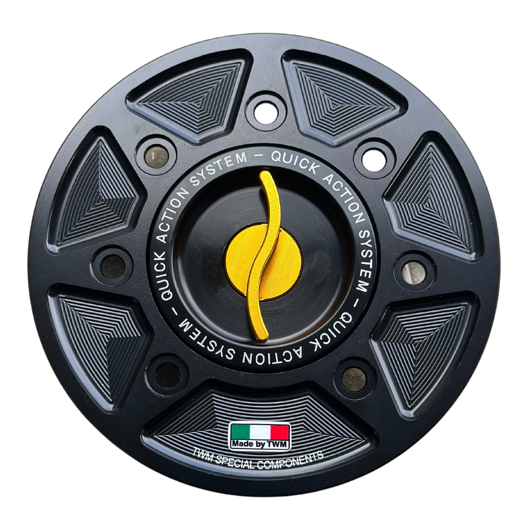 TWM Aluminum Quick Release Gas Cap Kawasaki TKPR.04