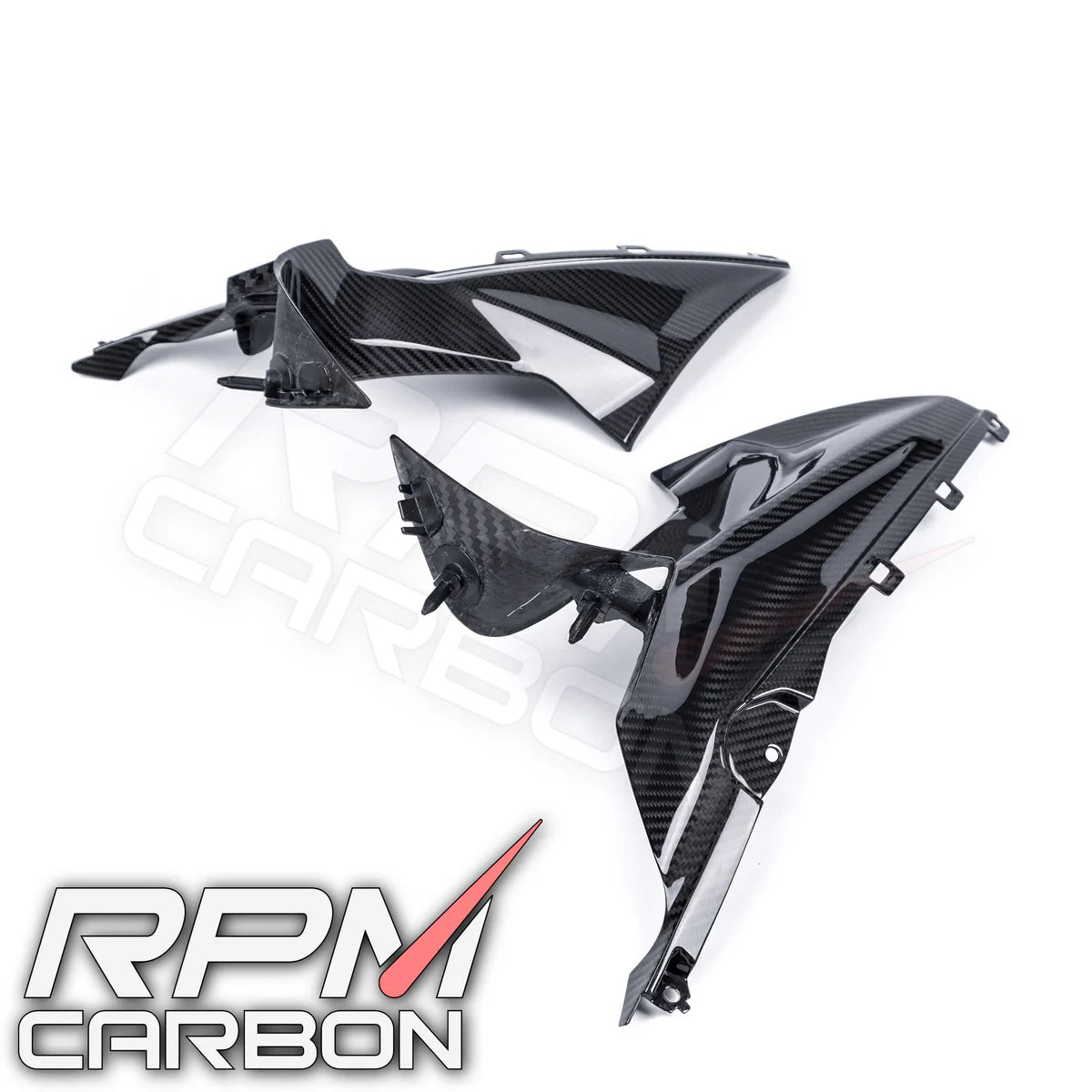 RPM Carbon Fiber Dash Board Upper Side Fairings - BMW S1000RR (2019+)
