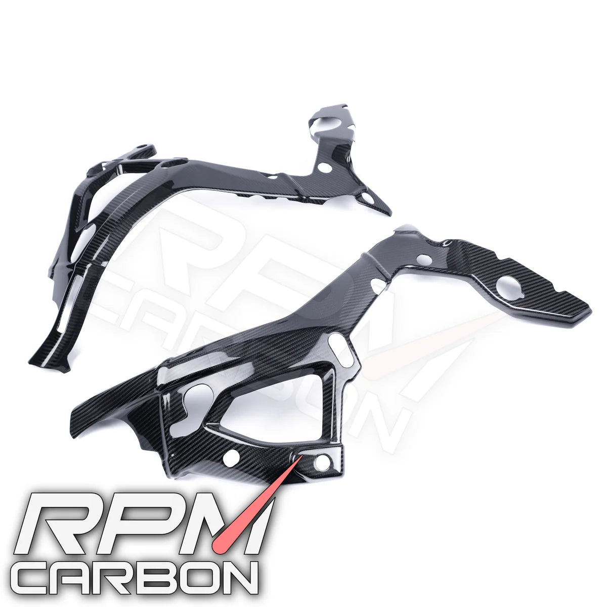 RPM Carbon Fiber Frame Covers Protectors - BMW S1000RR (2019+)