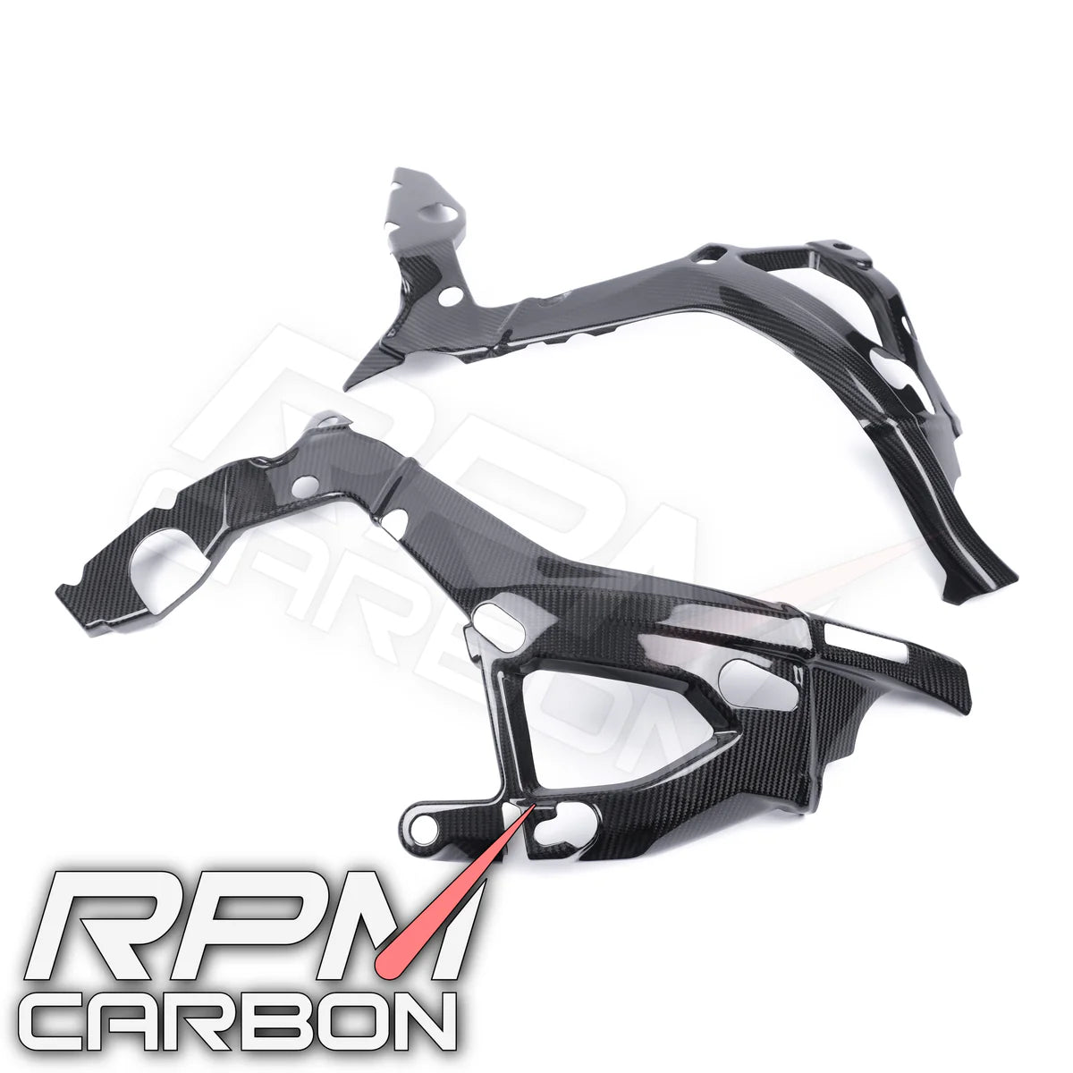 RPM Carbon Fiber Frame Covers Protectors - BMW S1000RR (2019+)