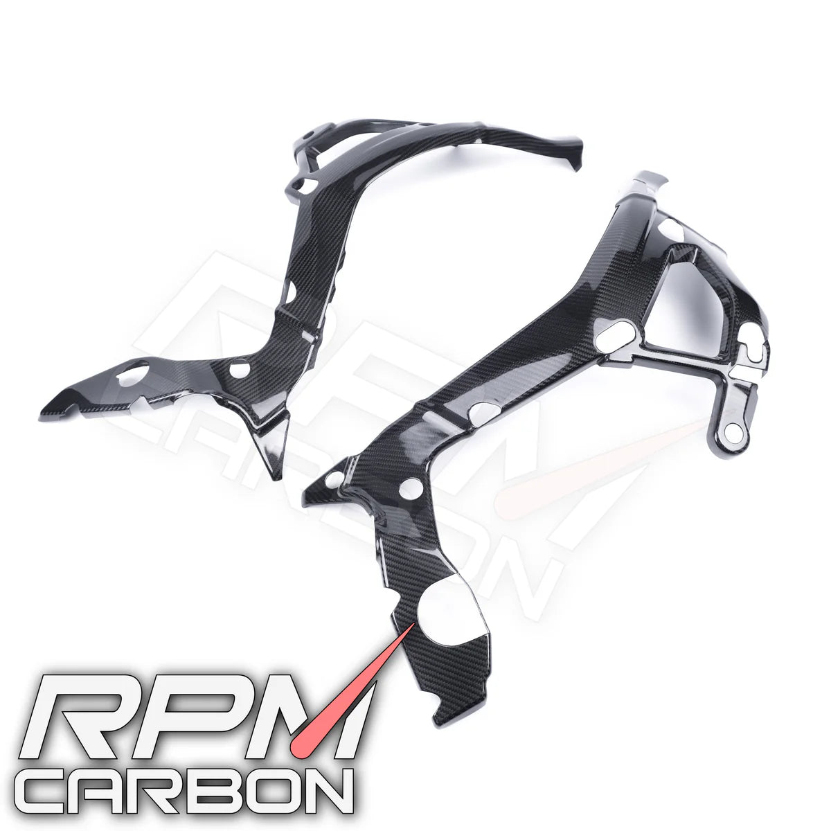 RPM Carbon Fiber Frame Covers Protectors - BMW S1000RR (2019+)