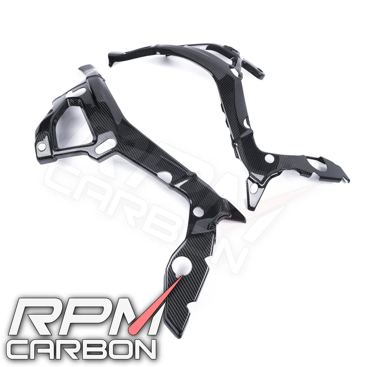 RPM Carbon Fiber Frame Covers Protectors - BMW S1000RR (2019+)
