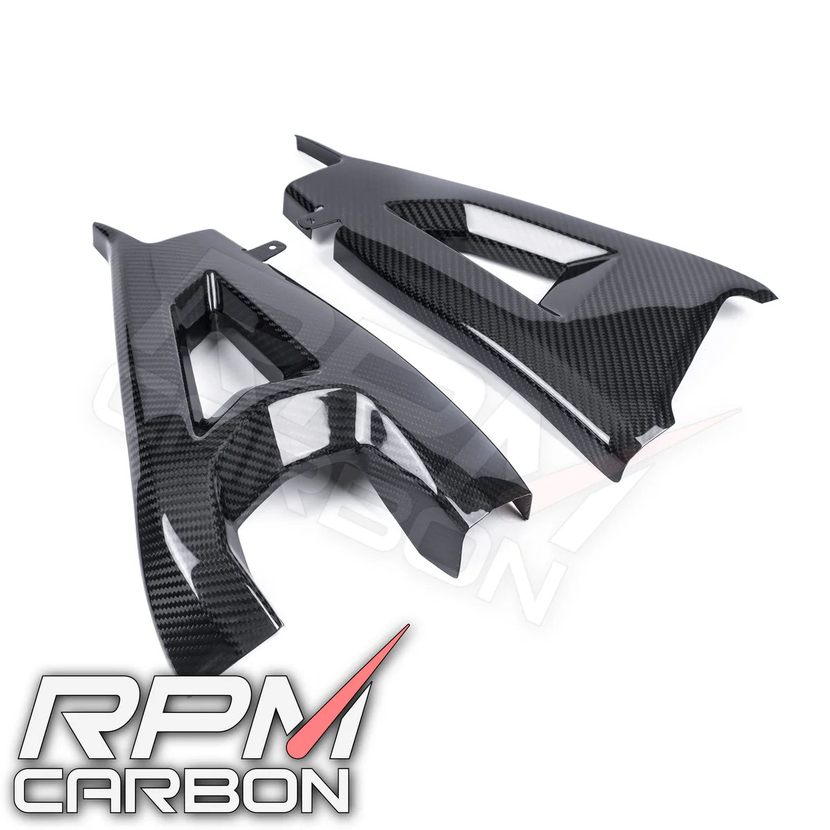 RPM Carbon Fiber Swingarm Covers Protectors - Kawasaki ZX-10R (2021+)