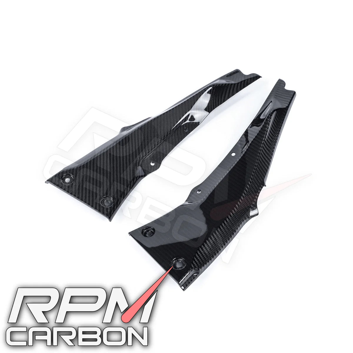 RPM Carbon Fiber Subframe Covers Protectors - Kawasaki ZX-10R (2021+)