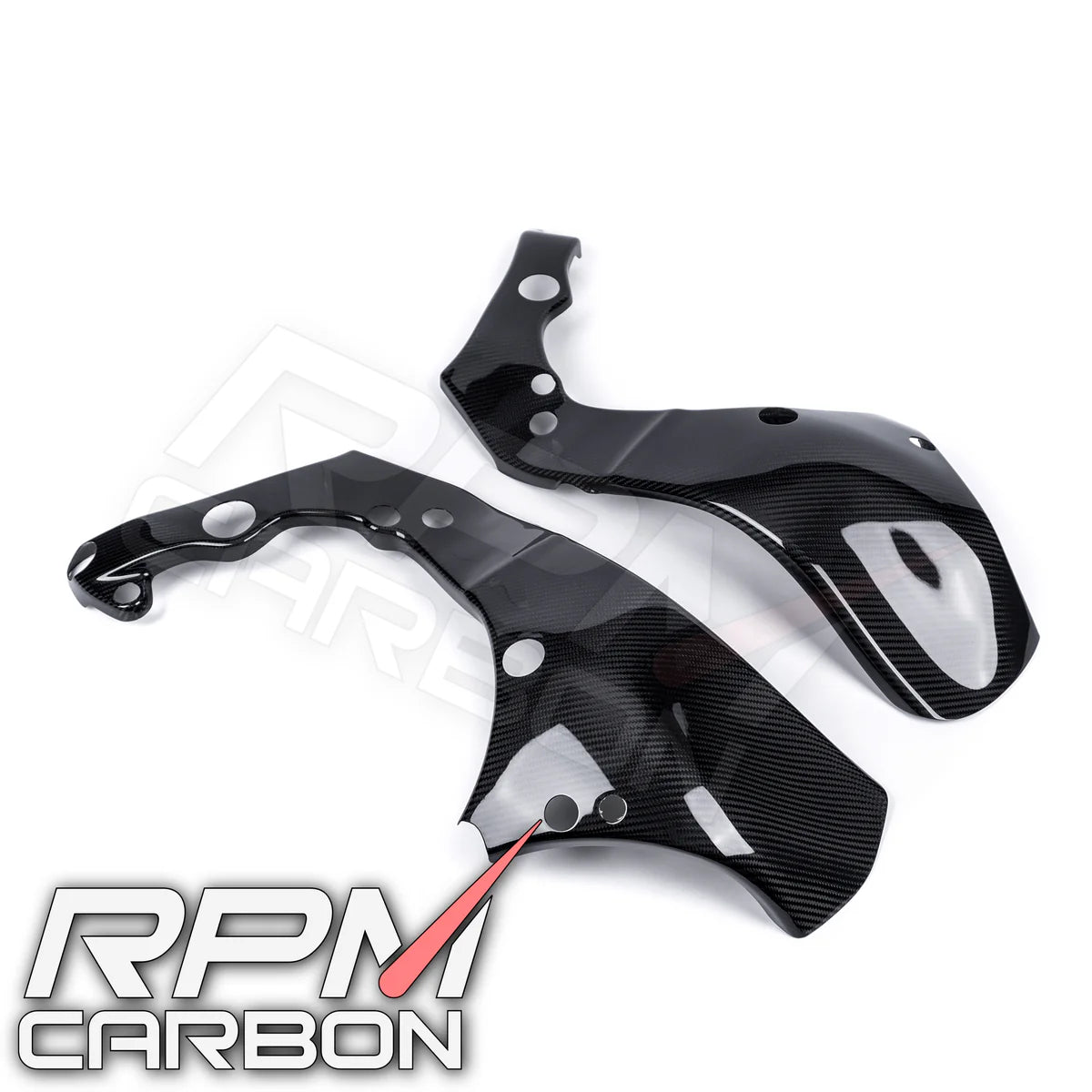 RPM Carbon Fiber Frame Covers Protectors - Kawasaki ZX-10R (2021+)