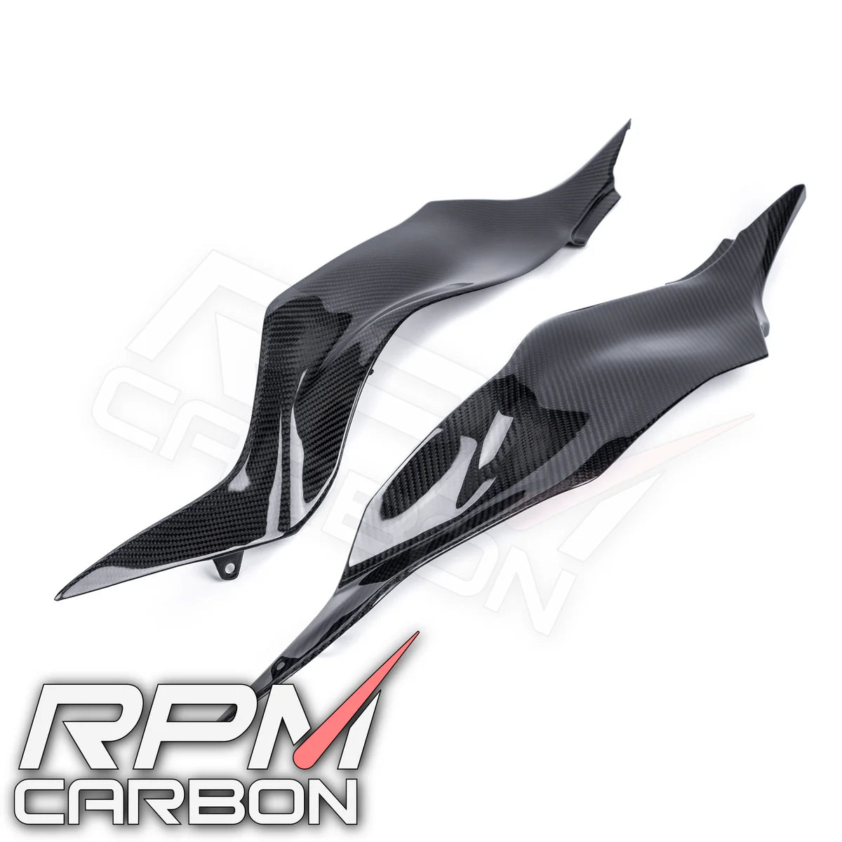 RPM Carbon Fiber Tank Side Panels - Kawasaki ZX6R (2019+)