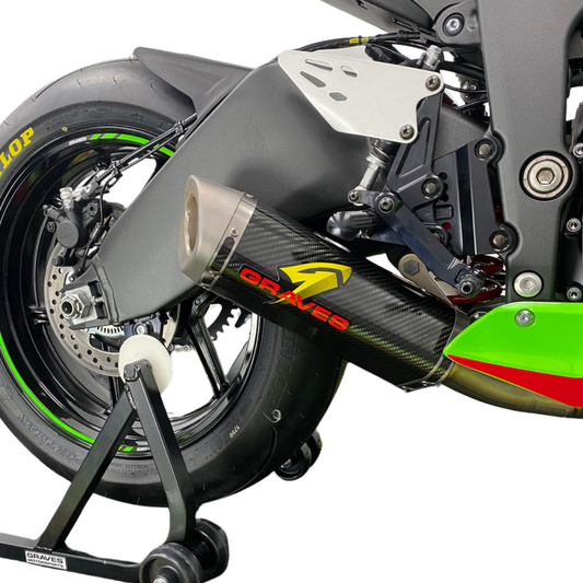 Graves Slip On Exhaust Underbelly - Kawasaki ZX6R (2019+)