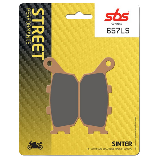 SBS Brake Pads Rear Sintered Street Excel Rear 657LS