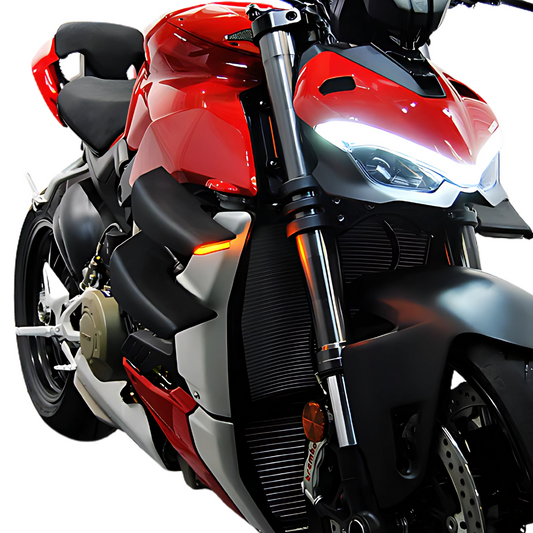 New Rage Cycles Front Signal Light - Ducati Streetfighter (V2/V4 2024-)