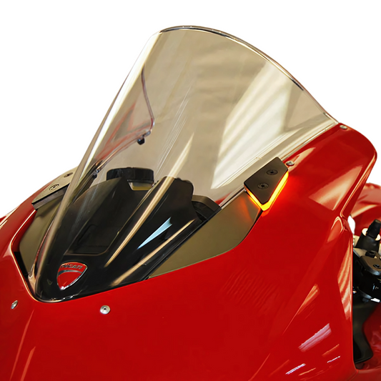 New Rage Cycles Front Signal Light and Mirror Block Off - Ducati Panigale (V2/V4 2024-)
