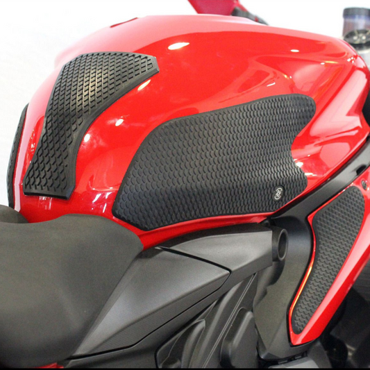 TechSpec Snake Skin Tank Grips - Ducati Panigale / Streetfighter V2